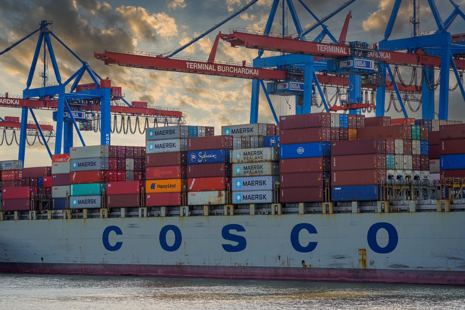 cross border trade container port logistics